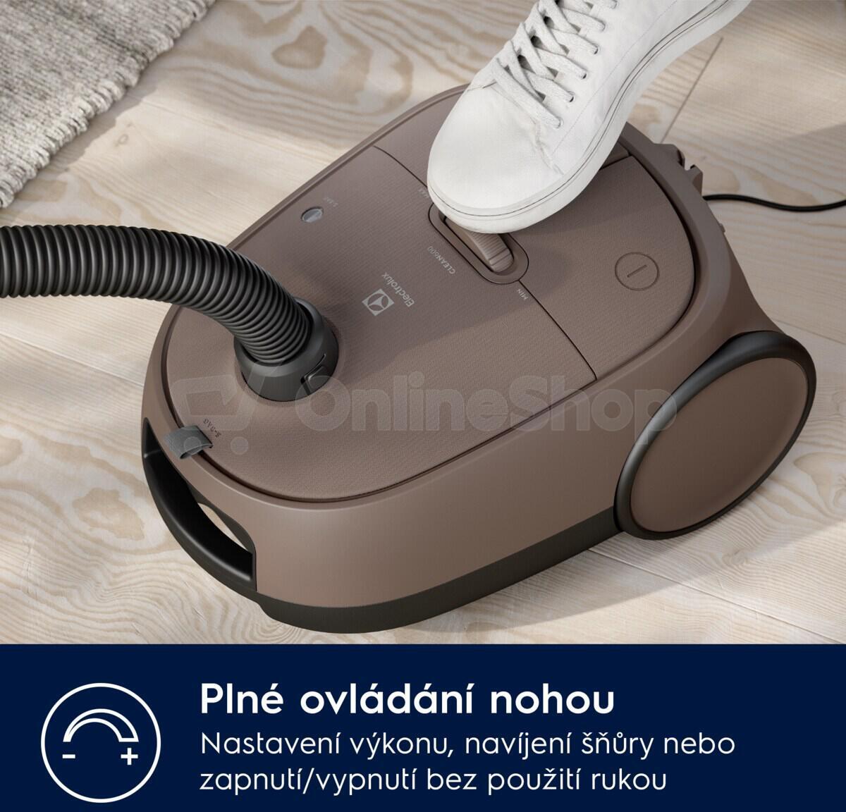 Sáčkový vysavač Electrolux 600 Clean EB61C3WBL