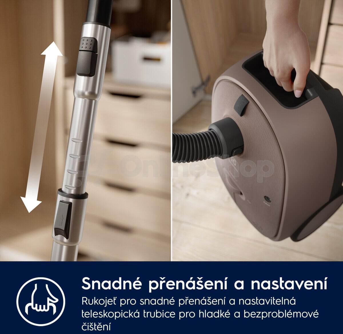 Sáčkový vysavač Electrolux 600 Clean EB61C3WBL