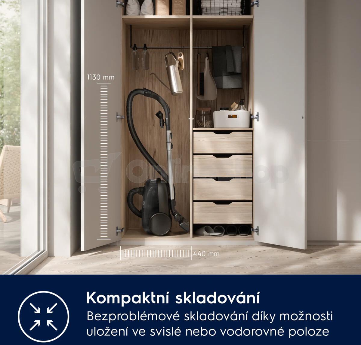 Sáčkový vysavač Electrolux EB61H6SW 600