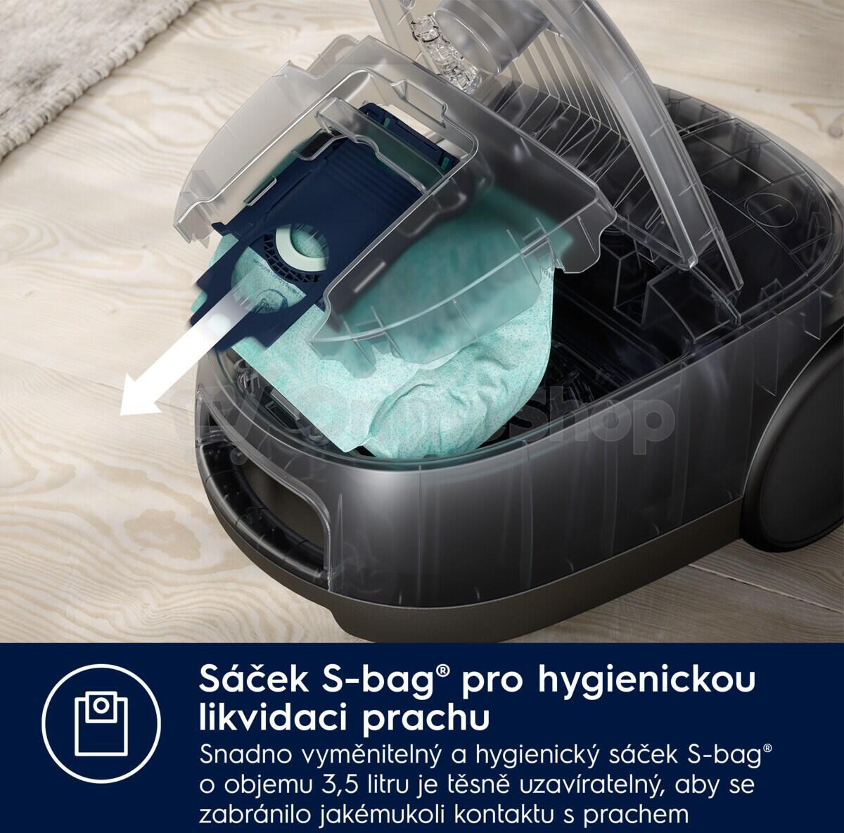 Sáčkový vysavač Electrolux EB61H6SW 600