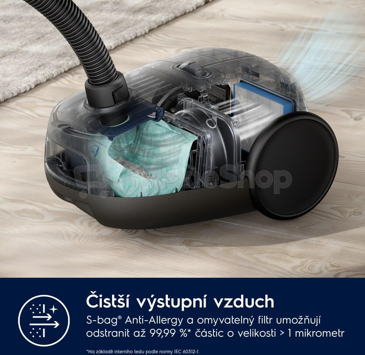 Sáčkový vysavač Electrolux EB61H6SW 600