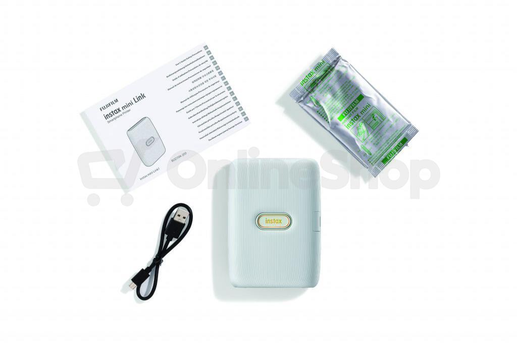 Fuji Fujifilm Instax Square Link Ash White EX D