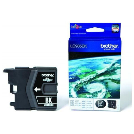 Inkoustov npl Brother LC-985BK, 300 stran originln - ern
