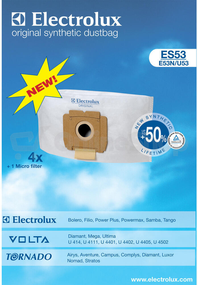 Sáčky do vysavače Electrolux ES53