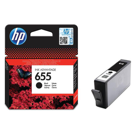 HP 655, 550 stran, černá (foto 1)