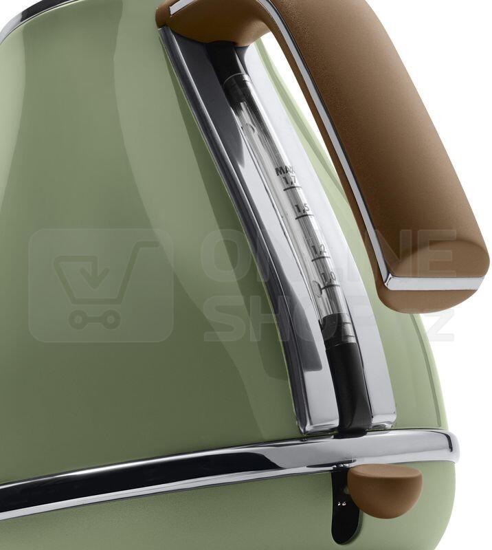 Rychlovarn konvice DeLonghi KBOV 2001 GR Icona Vintage
