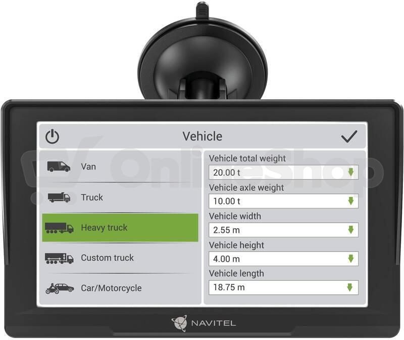 GPS navigace Navitel E777