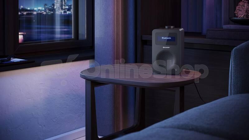 Digitální rádio Sharp DR-430BK FM/DAB+