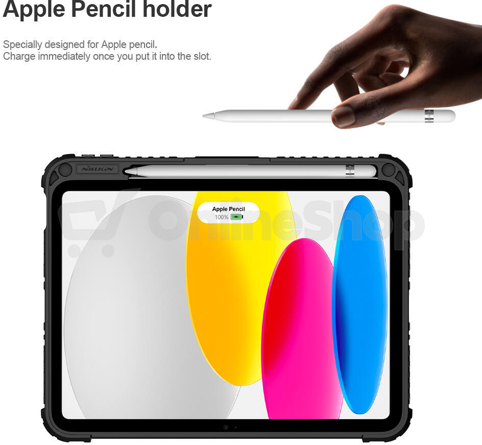 Nillkin Bumper Combo Keyboard Case pro iPad 10.9 2022 Black