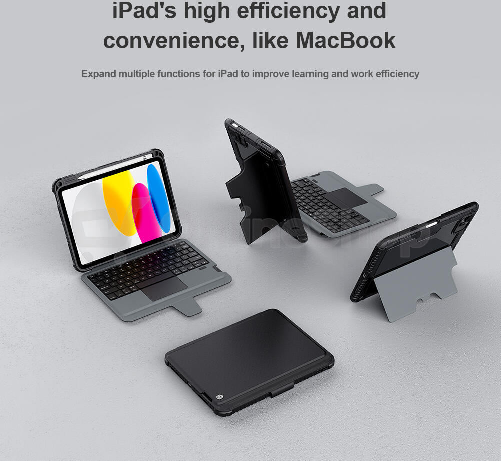 Nillkin Bumper Combo Keyboard Case pro iPad 10.9 2022 Black