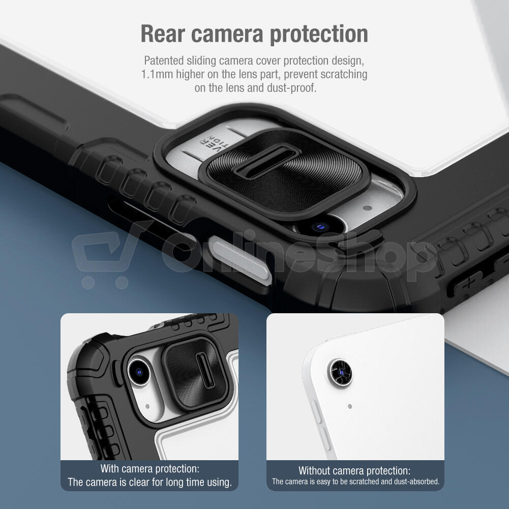 Nillkin Bumper PRO Protective Stand Case pro iPad 10.9 2022/24/11 2025 Black