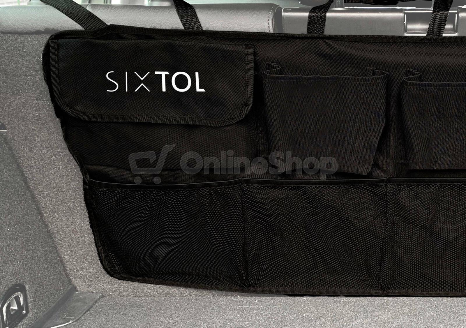 Organizér na sedadla do auta CAR POCKETS, 8 kapes SIXTOL