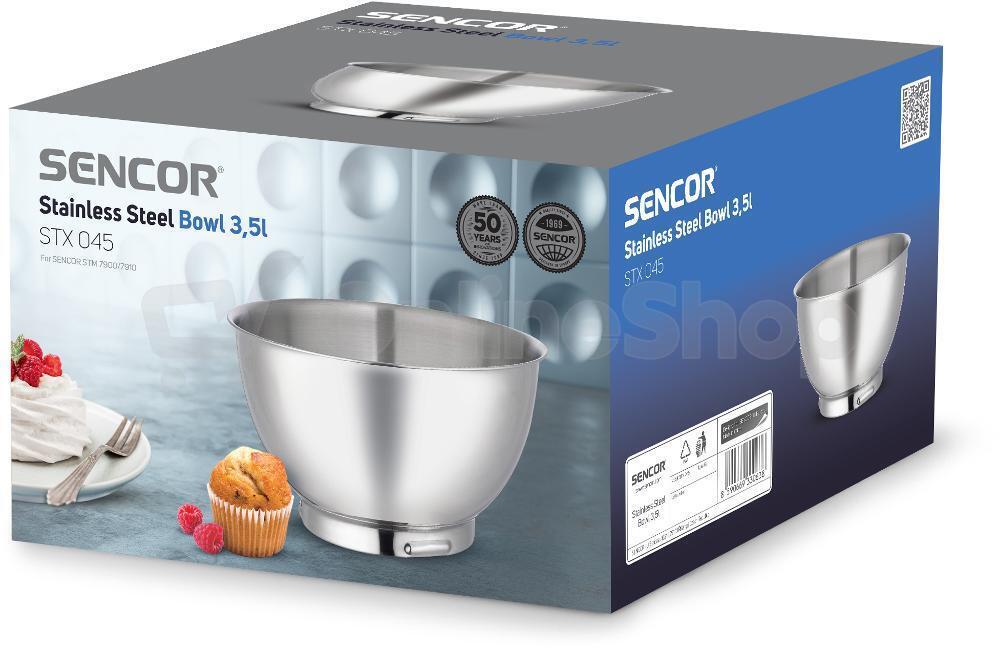 Příslušenství k robotu Sencor STX 045 Nerezová mísa