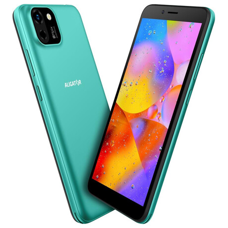 Mobilní telefon Aligator S5550 Senior, zelený