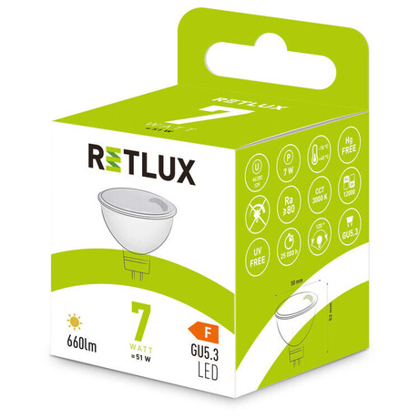 LED rovka reflektorov Retlux RLL 420