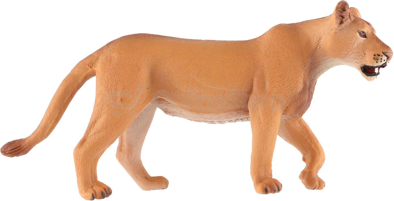 Figurka Zooted Lev berberský lvice, plast, 12 cm