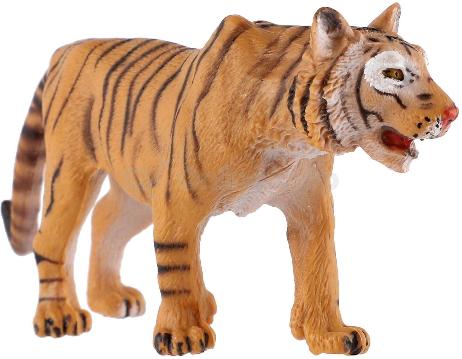 Figurka Zooted Tygr indický, plast, 13,5 cm