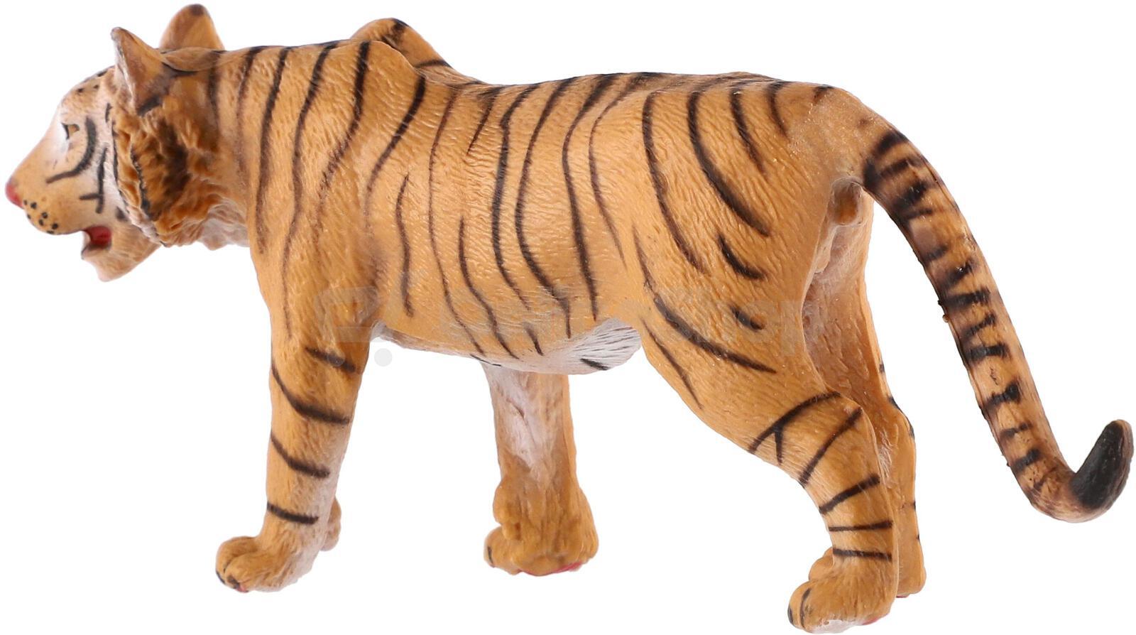 Figurka Zooted Tygr indický, plast, 13,5 cm