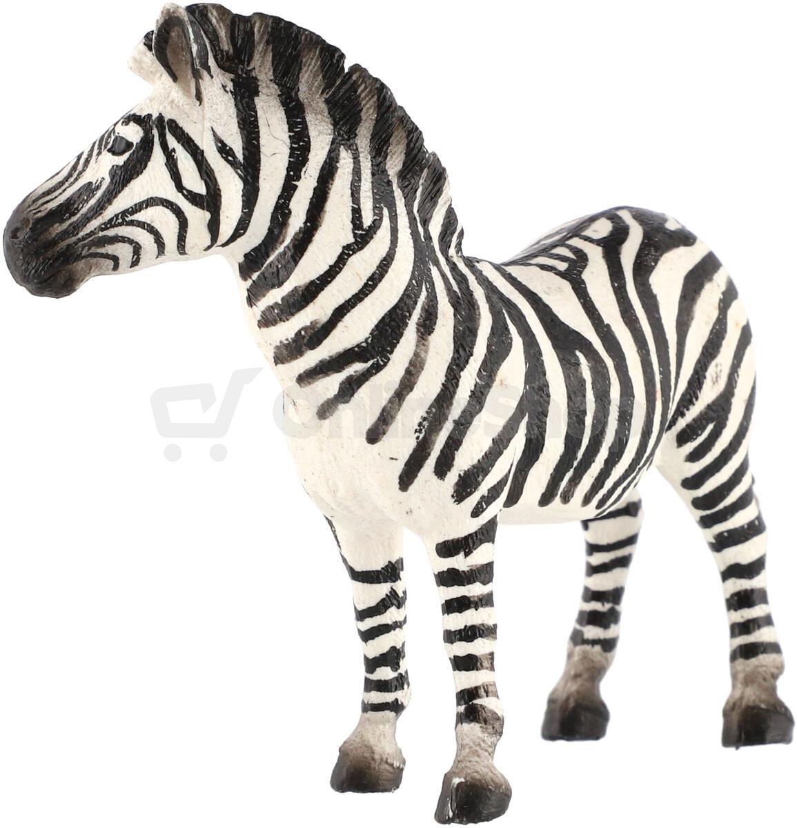 Figurka Zooted Zebra horská, plast, 11 cm