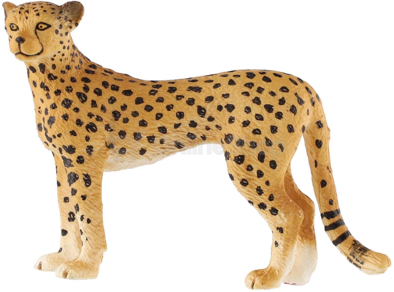 Figurka Zooted Gepard štíhlý, plast, 8 cm