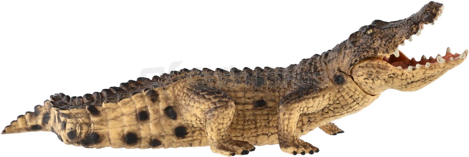 Figurka Zooted Krokodýl nilský, plast, 18 cm