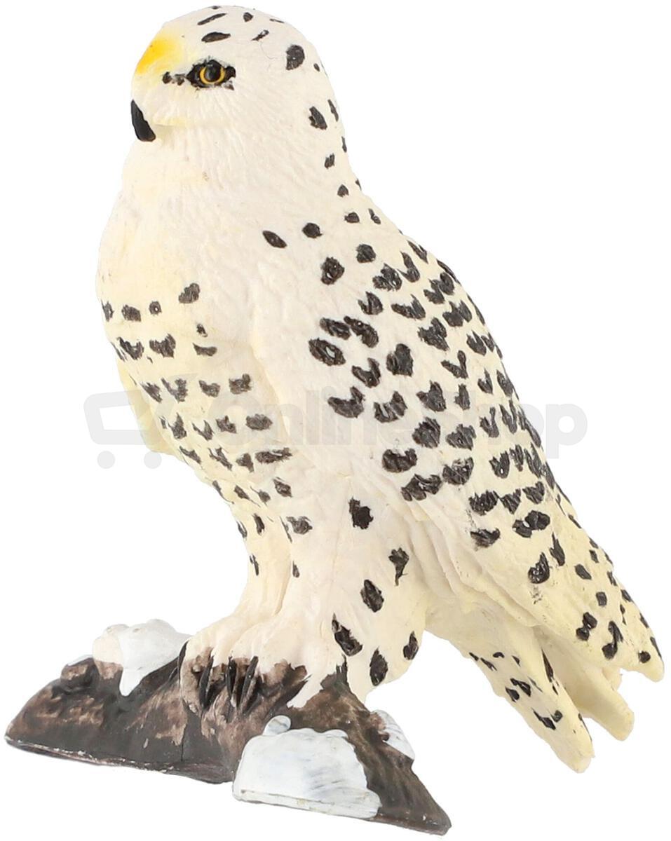 Figurka Zooted Sovice sněžní, plast, 5 cm