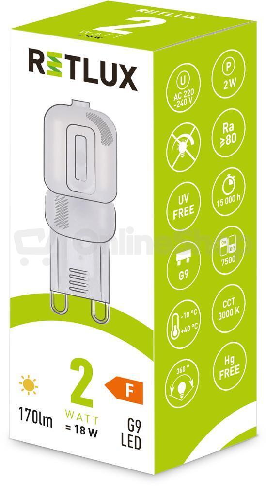 LED žárovka JC Retlux RLL 461