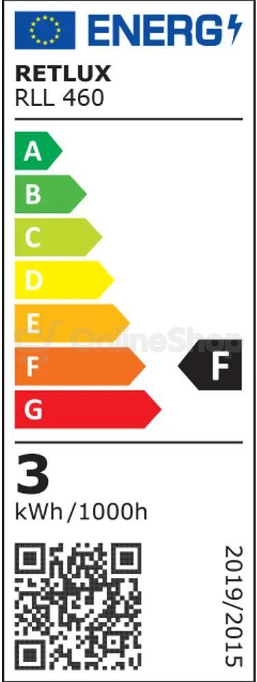 LED žárovka JC Retlux RLL 460