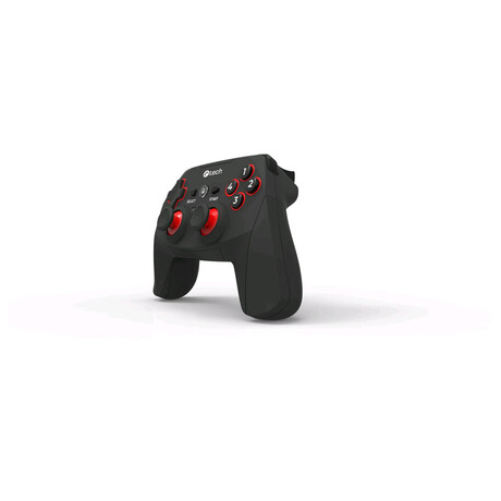 C-TECH Gamepad Khort pro PC/PS3/Android, 2x analog, X-input, vibran, bezdrtov, USB (foto 1)