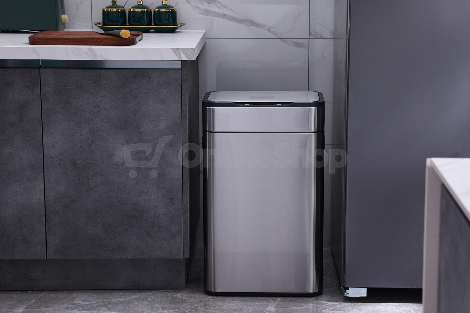 Bezdotykový odpadkový koš Helpmation ELEGANT AK5515, 40 l