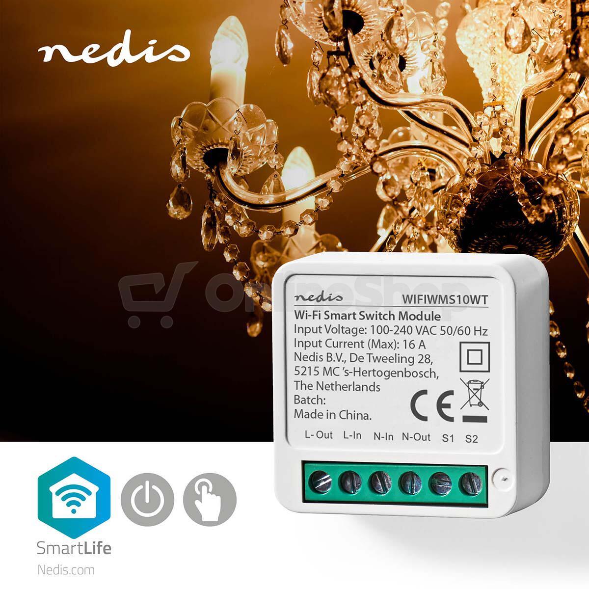 Vestavěný Modul SmartLife NEDIS WIFIWMS10WT