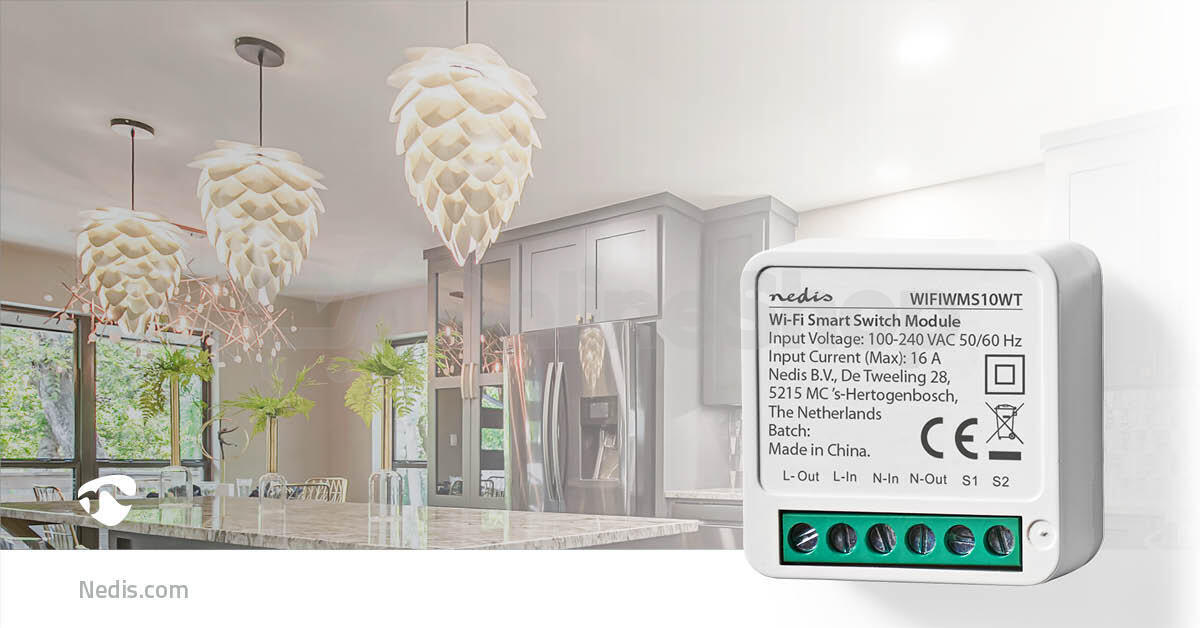 Vestavěný Modul SmartLife NEDIS WIFIWMS10WT