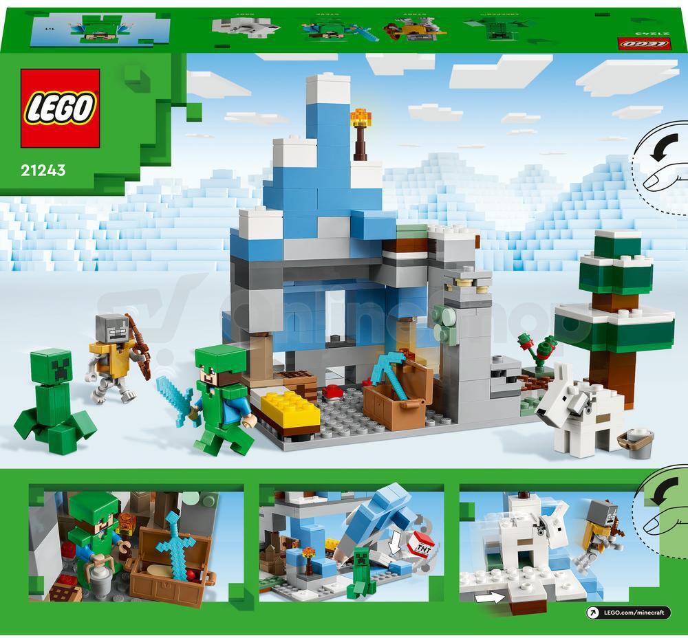 LEGO® Minecraft® 21243 Ledové hory | ONLINESHOP.cz