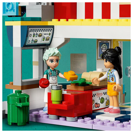 LEGO Friends 41728 Bistro v centru msteka Heartlake