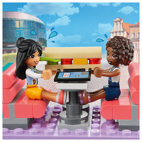 LEGO Friends 41728 Bistro v centru msteka Heartlake