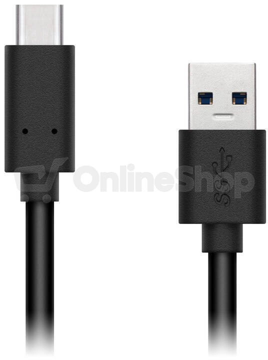 CONNECT IT CI-1178 USB-C kabel 2m Bk