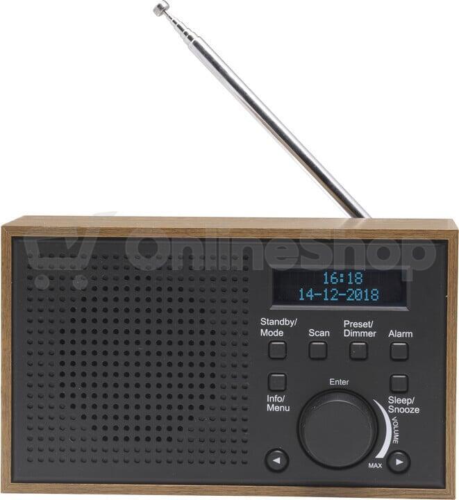 Radiopřijímač DENVER DAB-46 DARK GREY