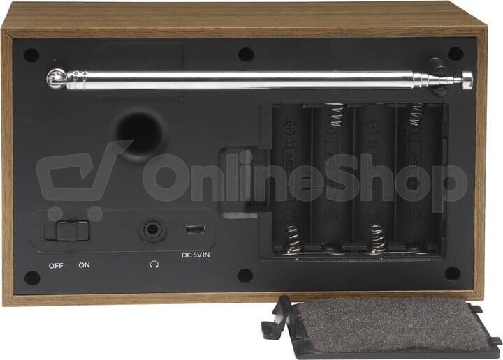 Radiopřijímač DENVER DAB-46 DARK GREY