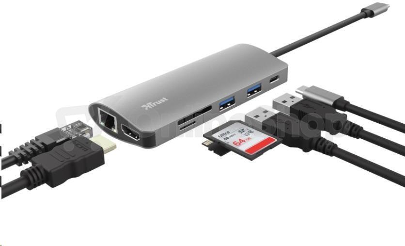 Usb-C adaptér Trust Dalyx 7v1