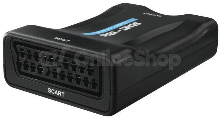 AV převodník Hama SCART na HDMI 121775
