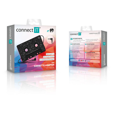 Connect IT CFF-1050-BK kazetov adaptr