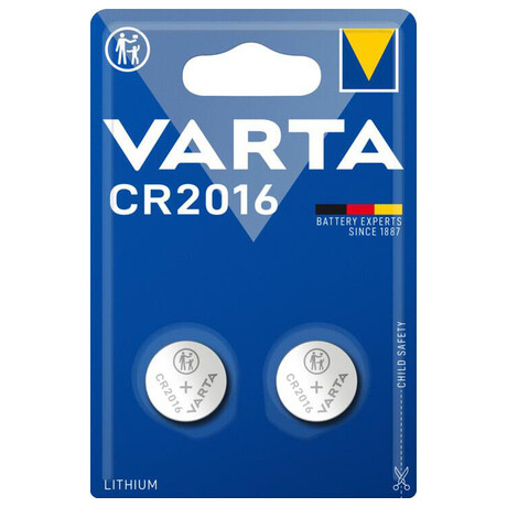 Varta CR&nbsp;2016 Electronics 2-pack (foto 2)
