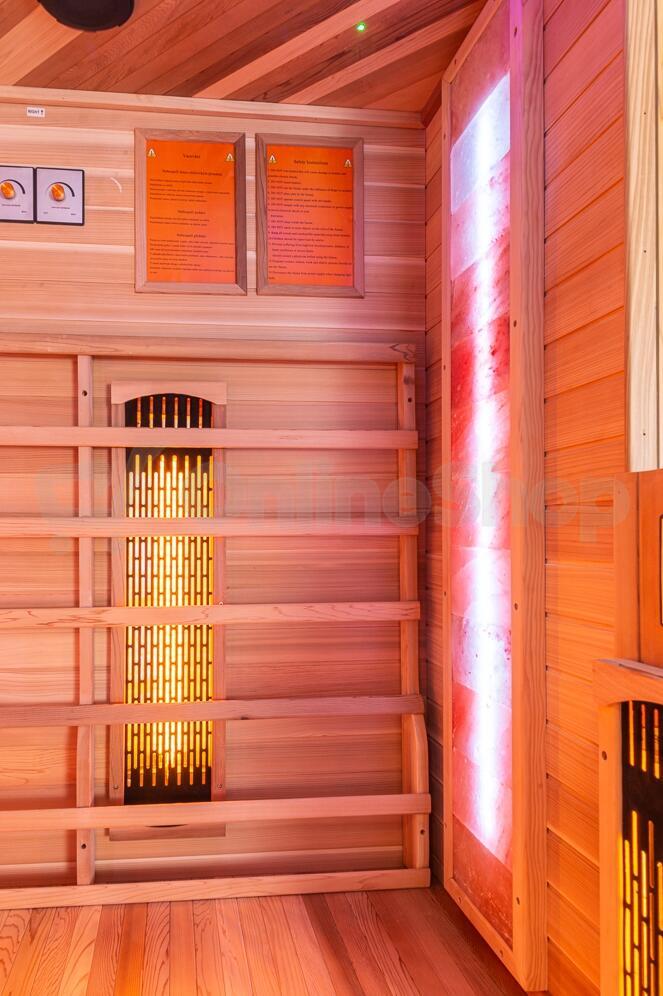 Infrasauna Belatrix Cedr Superior 3/4 Exclusive