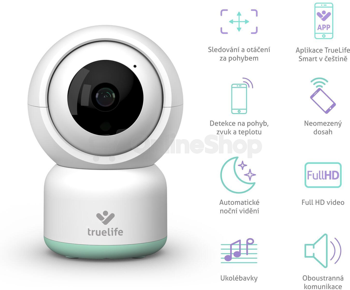 Dětská chůvička TrueLife NannyCam R3 Smart