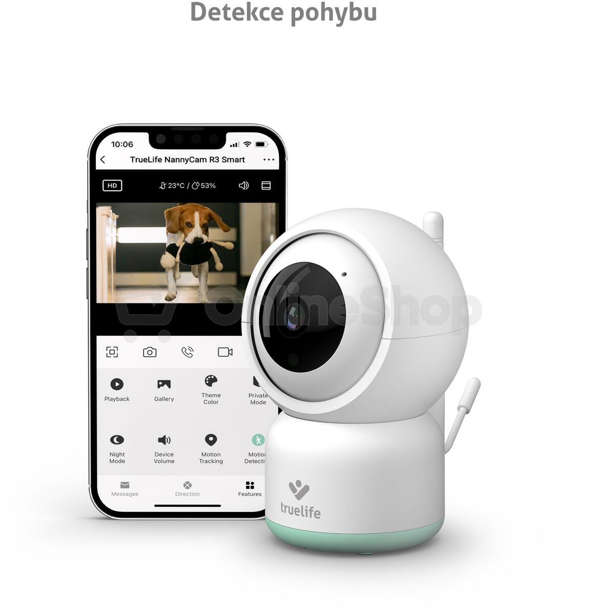 Dětská chůvička TrueLife NannyCam R3 Smart