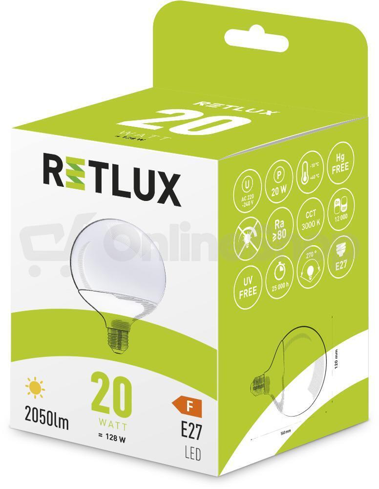LED žárovka big globe Retlux RLL 467