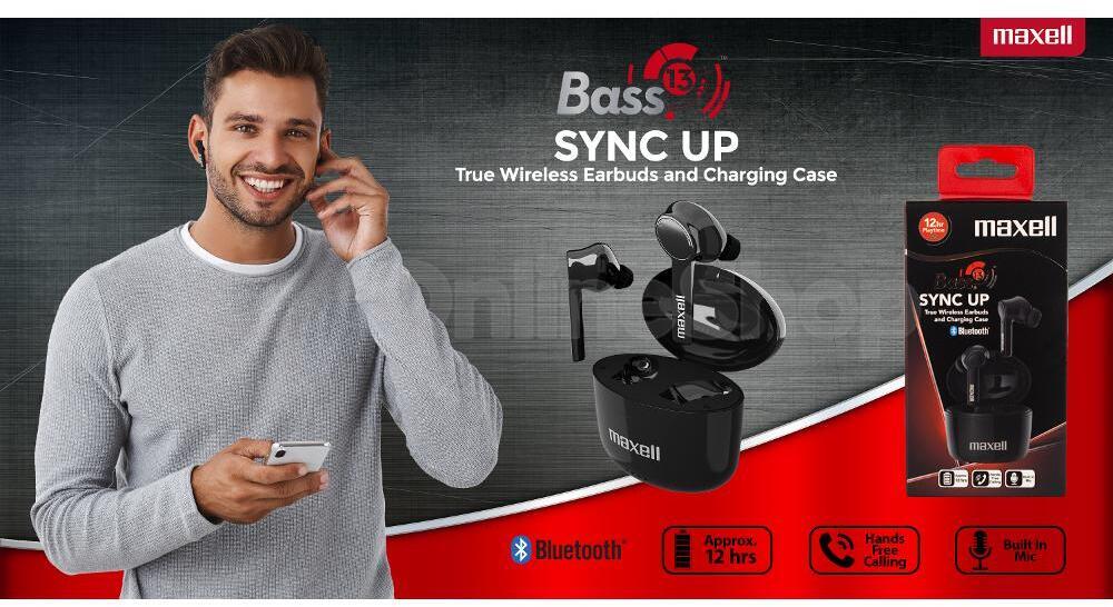 Sluchátka Maxell Bass13 Sync UP