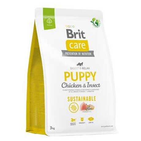 Brit Care Dog Sustainable Puppy 3kg