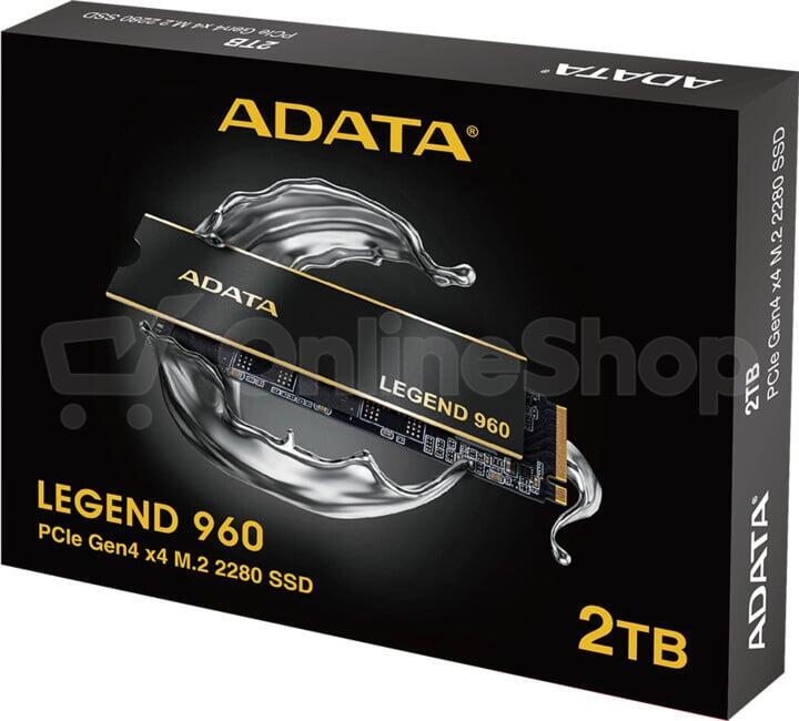 ADATA LEGEND 960/2TB/SSD/M.2 NVMe/Černá/Heatsink/5R (ALEG-960-2TCS)