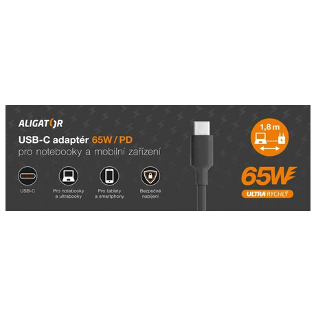 Aligator Power Delivery 65W (foto 1)